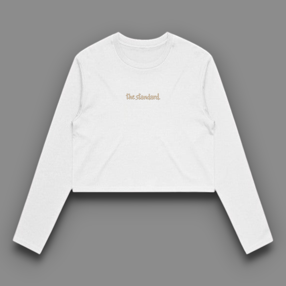 The Standard Long Sleeve Crop