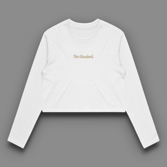 The Standard Long Sleeve Crop