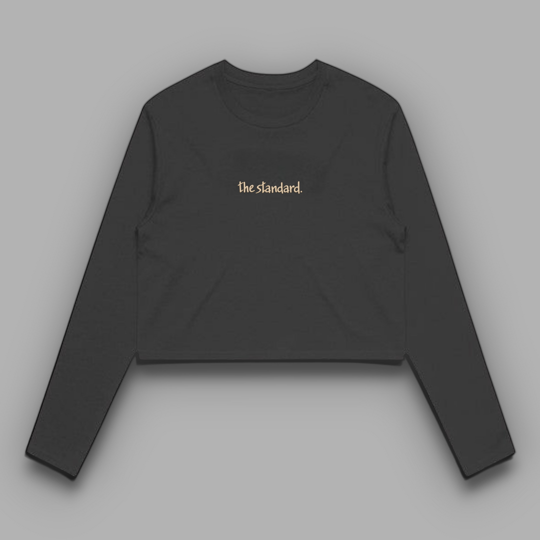 The Standard Long Sleeve Crop