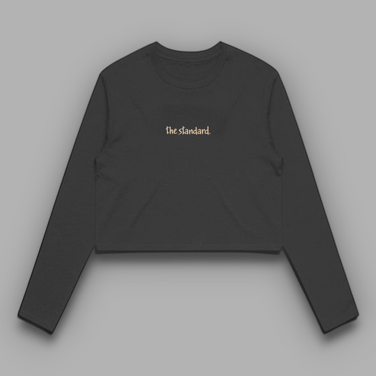 The Standard Long Sleeve Crop