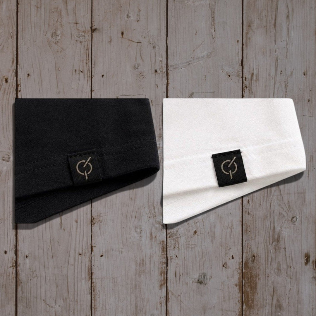 area 609 cotton t-shirt sleeves featuring a custom black woven label with a sand colored Core Emblem logo